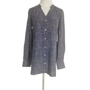 NEW Seraphine Size 4  Top Blouse Button Down Nursing Friendly Maternity